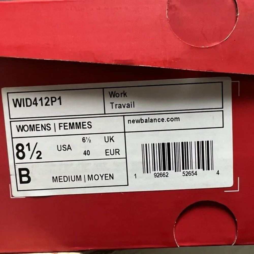 New Balance Women's 421v1 Alloy Work Sneaker Black, Size 8.5 B(M)